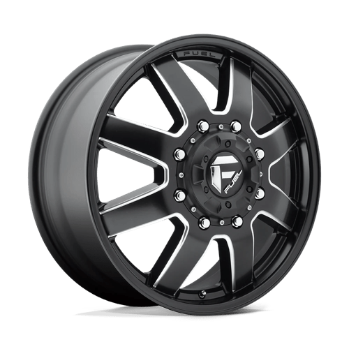 Fuel 1PC D538 MAVERICK MATTE BLACK MILLED 20X8.25 8X6.5 ET +122 CB 117