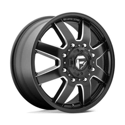 Fuel 1PC D538 MAVERICK MATTE BLACK MILLED 20X8.25 8X6.5 ET +122 CB 121.5