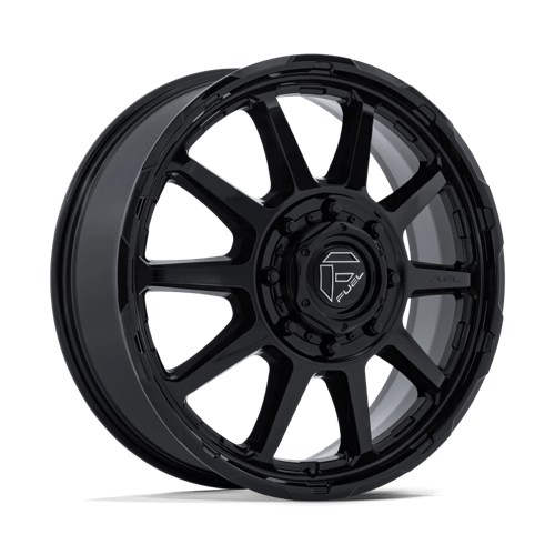 Fuel 1PC D911 CIRCUIT DUALLY GLOSS BLACK 22X8.25 10X225 ET +105 CB 170.1