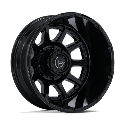 Fuel 1PC D911 CIRCUIT DUALLY GLOSS BLACK 22X8.25 8X210 ET -221 CB 154.3