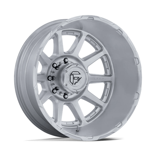Fuel 1PC D912 CIRCUIT DUALLY GLOSS SILVER W/ MACHINED FACE 22X8.25 8X210 ET -221 CB 154.3