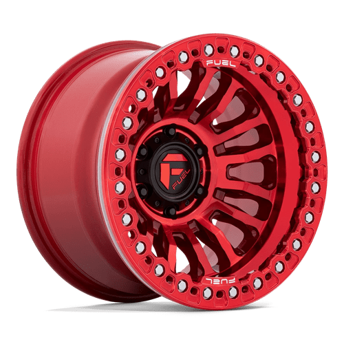 Fuel 1PC FC125 RINCON BEADLOCK CANDY RED 17X9 5X5.0 ET -38 CB 71.5