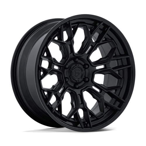 Fuel 1PC FC409 HIVE MATTE BLACK W/ GLOSS BLACK LIP 20X9 6X135 ET +1 CB 87.1
