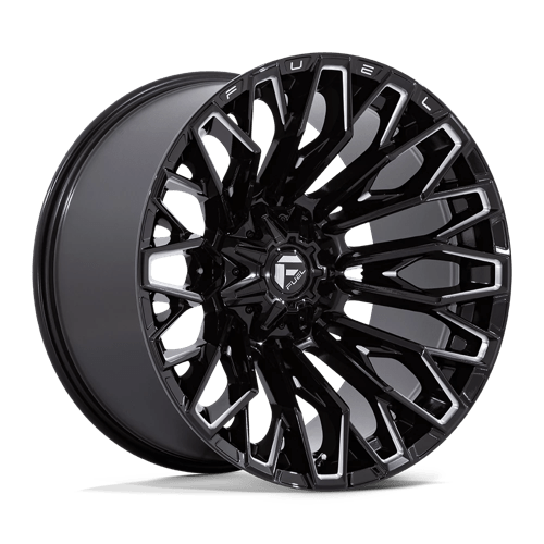 Fuel 1PC FC865 STRIKE GLOSS BLACK MILLED 22X12 6X135/5.5 ET -44 CB 106.1