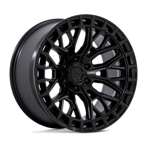 Fuel 1PC FC869 SIGMA BLACKOUT W/ GLOSS BLACK LIP 17X9 6X135 ET +1 CB 87.1