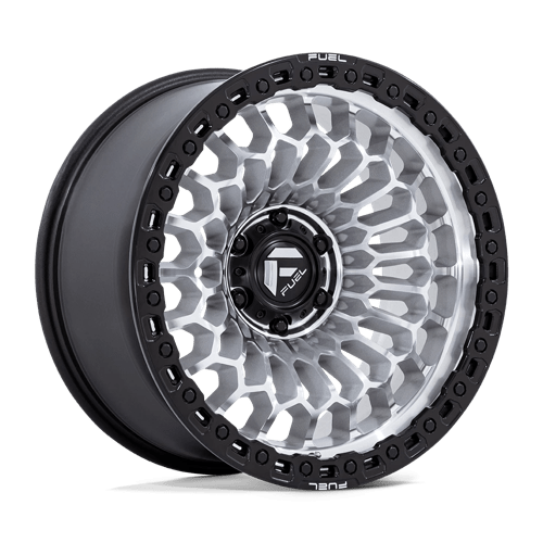 Fuel 1PC FC870 SINISTER MACHINED W/ MATTE BLACK LIP 20X9 6X5.5 ET +1 CB 106.1