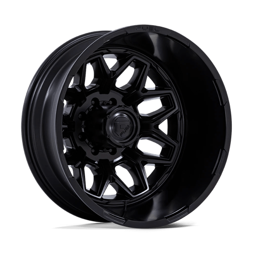 Fuel 1PC D871 FLUX DUALLY BLACKOUT 20X8.25 8X200 ET -201 CB 142