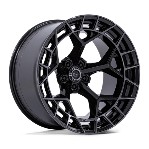Fuel 1PC FC873 CHARGER GLOSS BLACK W/ BRUSHED DARK TINT 20X10 5X5.0 ET -18 CB 71.5