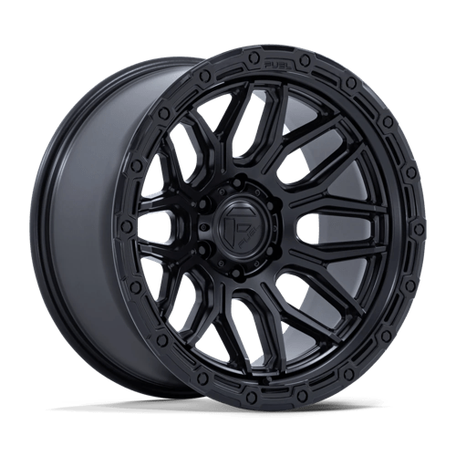 Fuel 1PC FC881 SURGE MATTE BLACK W/ GLOSS BLACK LIP 17X9 6X135 ET +1 CB 87.1