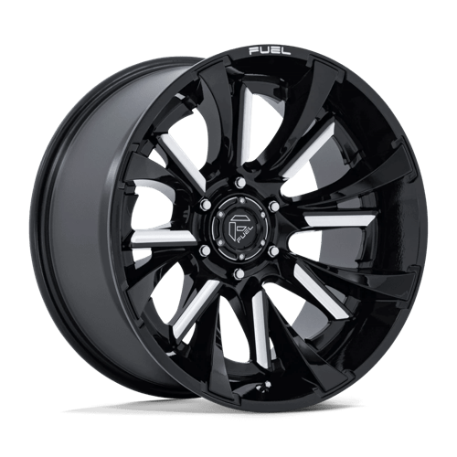 Fuel 1PC FC895 TANTRUM GLOSS BLACK MILLED 22X10 6X135 ET -18 CB 87.1