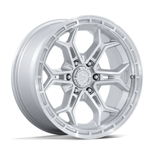 Fuel 1PC FC896 HEATHEN GLOSS SILVER W/ MACHINED FACE 20X9 6X135 ET +1 CB 87.1