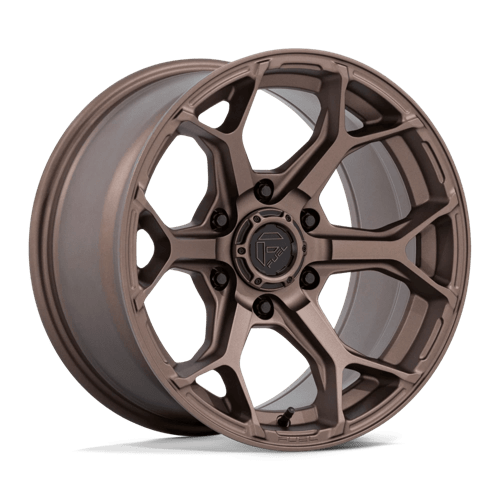 Fuel 1PC FC903 SPLICER BURNT BRONZE 17X9 6X5.5 ET -12 CB 106.1