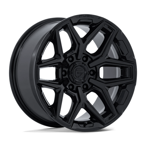 Fuel 1PC FLUX GLOSS BLACK 17X9 6X135 ET +1 CB 87.1