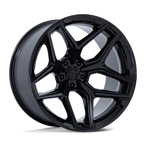 Fuel 1PC FLUX GLOSS BLACK 20X10 5X5.0 ET -18 CB 71.5