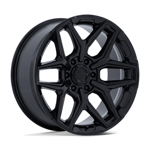 Fuel 1PC FLUX GLOSS BLACK 22X9.5 6X135 ET +20 CB 87.1
