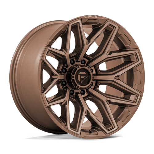Fuel 1PC FLUX PLATINUM BRONZE 20X10 8X6.5 ET -18 CB 125.1