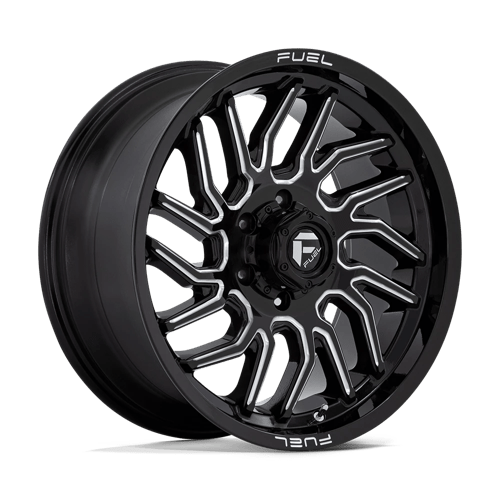 Fuel 1PC D807 HURRICANE GLOSS BLACK MILLED 20X9 6X5.5 ET +20 CB 106.1