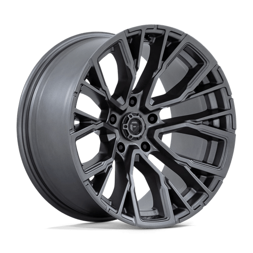 Fuel 1PC D848 REBAR MATTE GUNMETAL 20X10 5X5.0 ET -18 CB 71.5