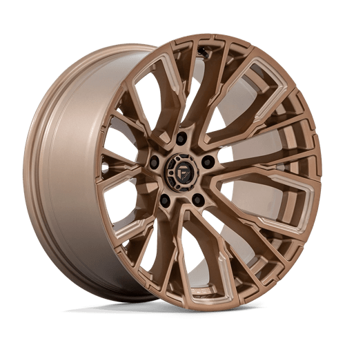 Fuel 1PC D850 REBAR PLATINUM BRONZE MILLED 20X10 5X5.0 ET -18 CB 71.5