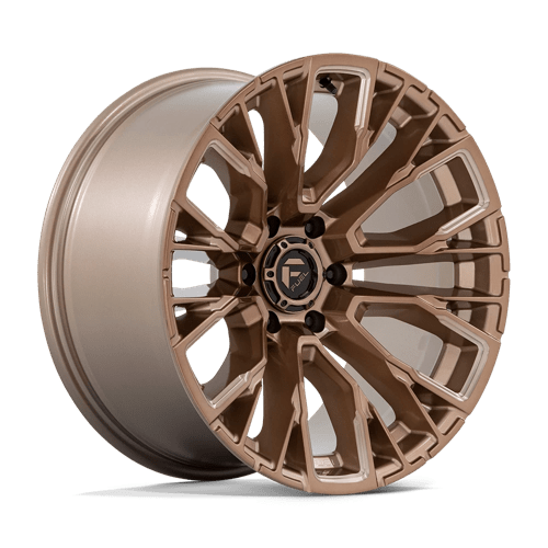 Fuel 1PC D850 REBAR PLATINUM BRONZE MILLED 20X9 6X5.5 ET +1 CB 106.1