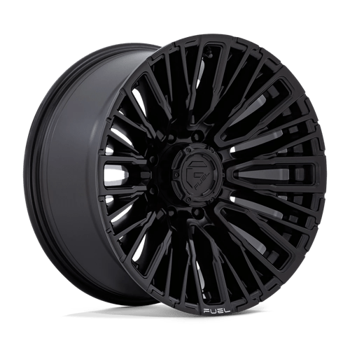 Fuel 1PC D847 REBAR BLACKOUT 20X10 8X180 ET -18 CB 124.2