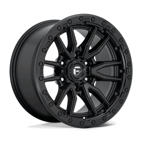 Fuel 1PC D679 REBEL MATTE BLACK 17X9 6X135 ET -12 CB 87.1