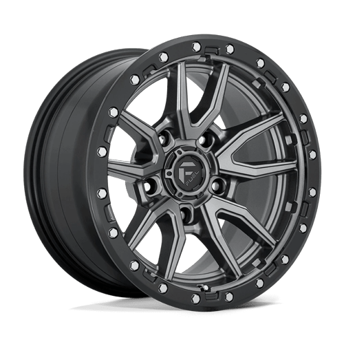 REBEL 18X9 5X5.5 78 -12 M-GMTL-BLK-RG