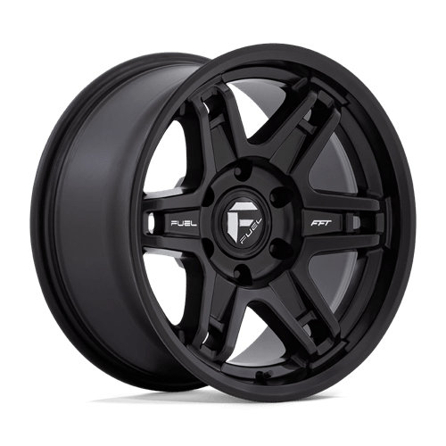 Fuel 1PC D836 SLAYER MATTE BLACK 17X9 5X5.0 ET -38 CB 71.5