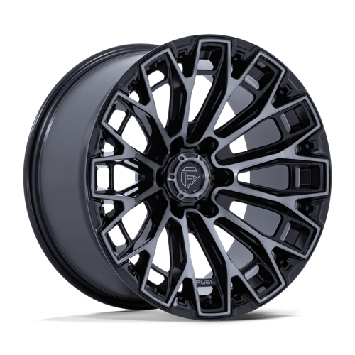 Fuel 1PC FC882 TRAX GLOSS BLACK W/ MACHINED DARK TINT FACE 20X9 6X5.5 ET +20 CB 106.1