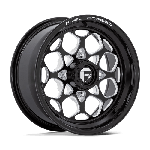 Fuel UTV FV400 SCEPTER UTV GLOSS BLACK MILLED 15X7 4X137 ET +10 CB 96