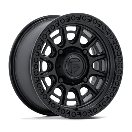 Fuel UTV FV832 CYCLE UTV MATTE BLACK W/ GLOSS BLACK LIP 15X7 4X137 ET +38 CB 96