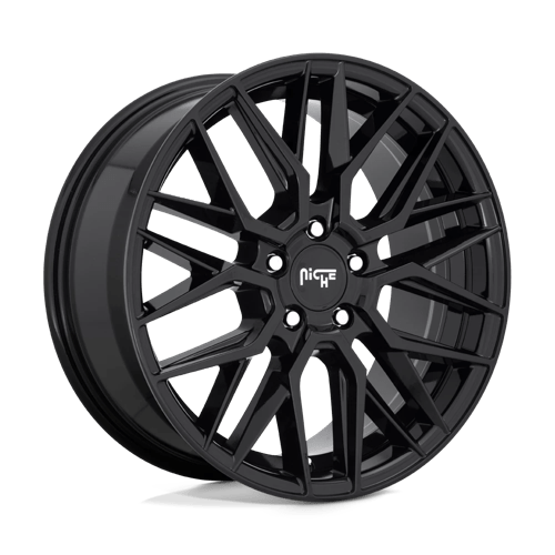 Niche 1PC M224 GAMMA GLOSS BLACK 18X8 5X112 ET +42 CB 66.56