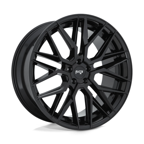 Niche 1PC M224 GAMMA GLOSS BLACK 22X9 5X5.0 ET +35 CB 71.5