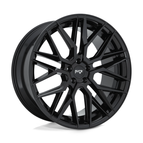 Niche 1PC M224 GAMMA GLOSS BLACK 22X10.5 5X130 ET +35 CB 84.1