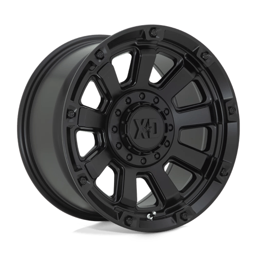 XD XD852 GAUNTLET SATIN BLACK 17X9 5X5.0/5.5 ET +0 CB 78.1