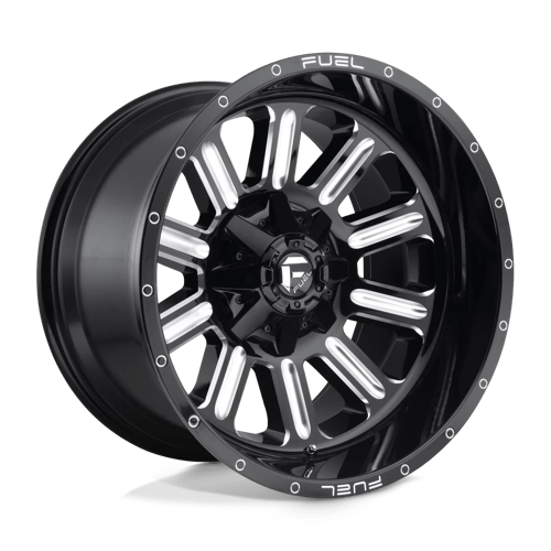 Fuel 1PC D620 HARDLINE GLOSS BLACK MILLED 20X9 6X135/5.5 ET +19 CB 106.1