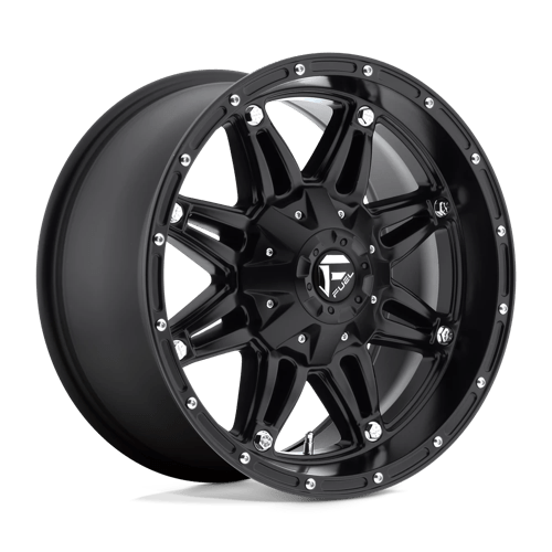 Fuel 1PC D531 HOSTAGE MATTE BLACK 17X8.5 6X4.5/5.5 ET +14 CB 78.1
