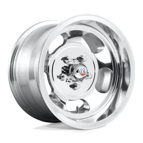 US Mag 1PC U101 INDY HIGH LUSTER POLISHED 15X9 5X4.5 ET +1 CB 72.56
