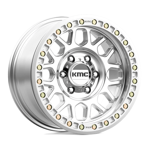 KMC KM234 GRENADE DESERT BEADLOCK MACHINED 17X8.5 6X5.5 ET +0 CB 108