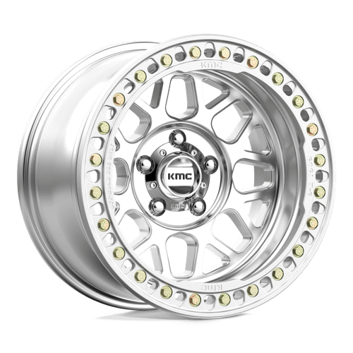 KMC KM235 GRENADE CRAWL BEADLOCK MACHINED 17X8.5 6X135 ET +0 CB 87.1