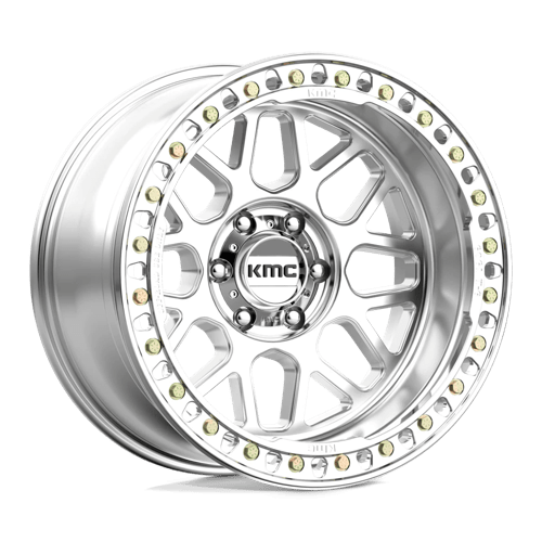 KMC KM235 GRENADE CRAWL BEADLOCK MACHINED 20X10 6X5.5 ET -48 CB 108