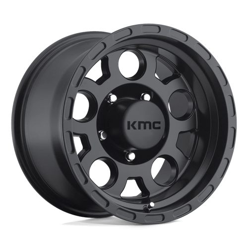 KMC KM522 ENDURO MATTE BLACK 17X9 6X5.5 ET -6 CB 108