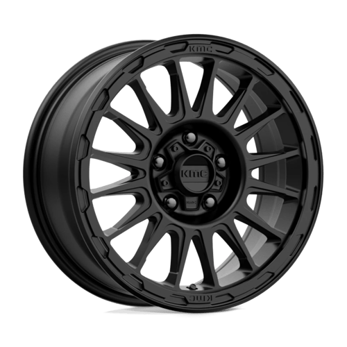 KMC KM542 IMPACT SATIN BLACK 17X8 6X5.5 ET +20 CB 106.1