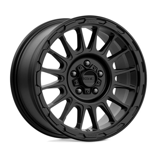 KMC KM542 IMPACT SATIN BLACK 17X8 5X4.5 ET +35 CB 72.56