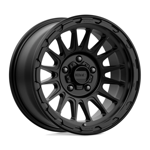 KMC KM542 IMPACT SATIN BLACK 17X8.5 5X5.0 ET +0 CB 71.5