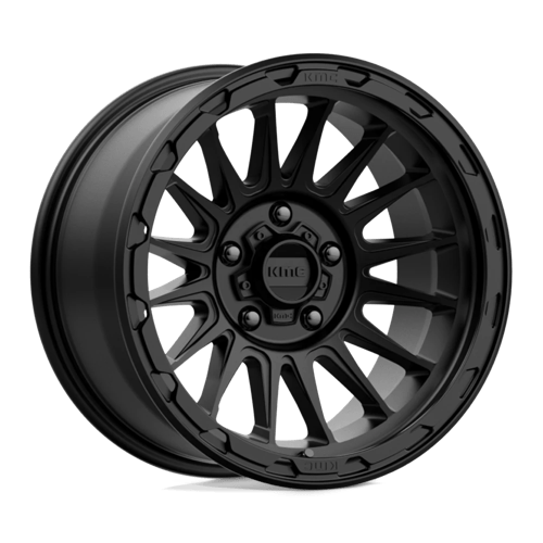 KMC KM542 IMPACT SATIN BLACK 17X9 5X5.0 ET -12 CB 71.5