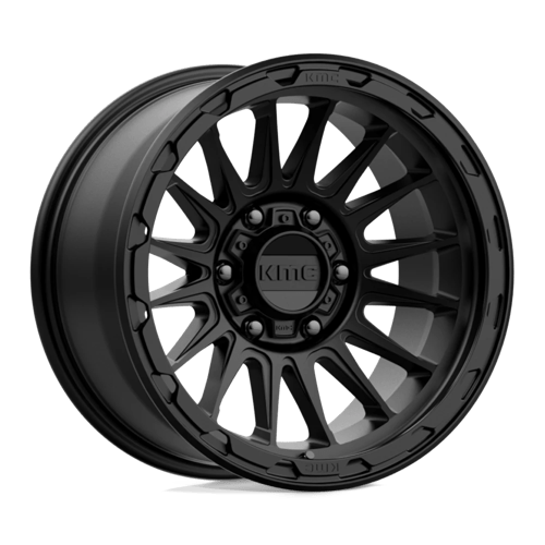 KMC KM542 IMPACT SATIN BLACK 17X9 6X5.5 ET -12 CB 106.1