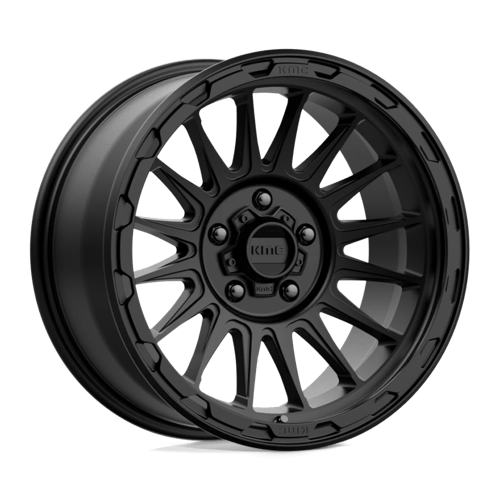 KMC KM542 IMPACT SATIN BLACK 18X9 5X5.0 ET +0 CB 71.5