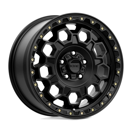 KMC KM545 TREK SATIN BLACK 17X8 6X120 ET +20 CB 66.9