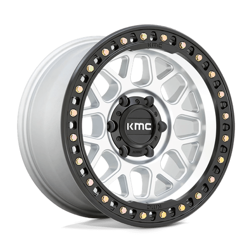 KMC KM549 GRS MACHINED W/ SATIN BLACK LIP 17X9 6X135 ET +18 CB 87.1